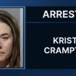 Kristy Crampton mugshot called Miss Piggy by child